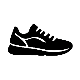 An elderly man starts running